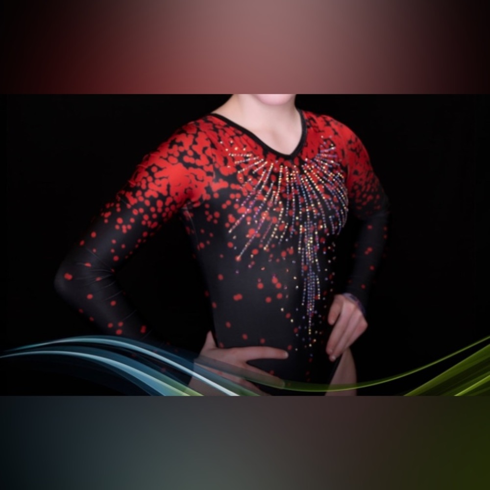 gk competition leotard